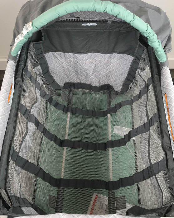 secondhand Graco Travel Lite Crib, With Stages