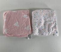 used Cloud Island Flannel Blankets, 2pack