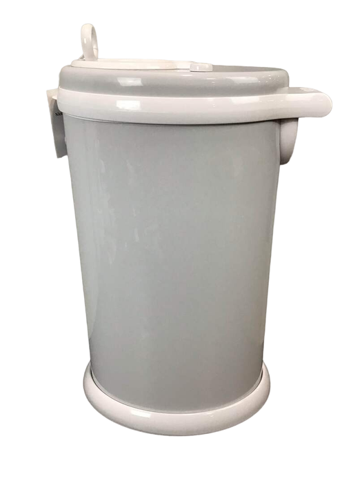 secondhand Ubbi Diaper Pail, Grey