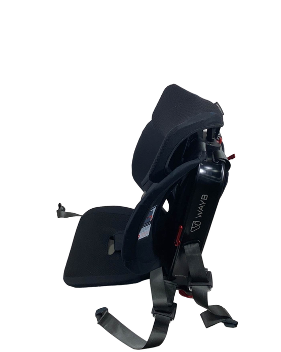 secondhand WAYB Pico Portable Car Seat Bundle, Jet, Deluxe Bag, 2023