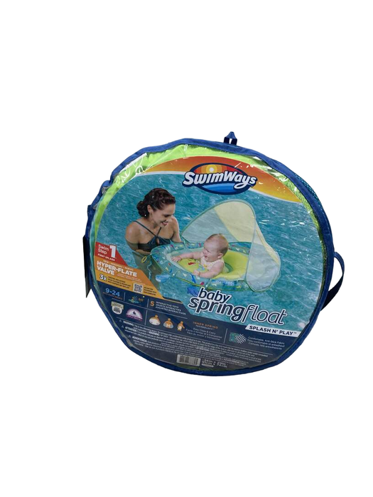 used SwimWays Baby Spring Float with Sun Canopy