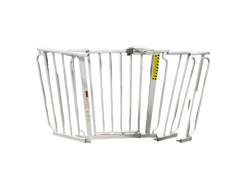 used Regalo Widespan Extra Wide Baby Gate, With Extra Extension