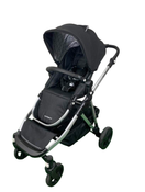 secondhand Mockingbird Single to Double 2.0 Stroller, Silver with Black Leather, 2023, Windowpane, Black