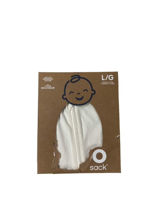 used Happiest Baby SNOO Sack, Large (18-25 lbs), White