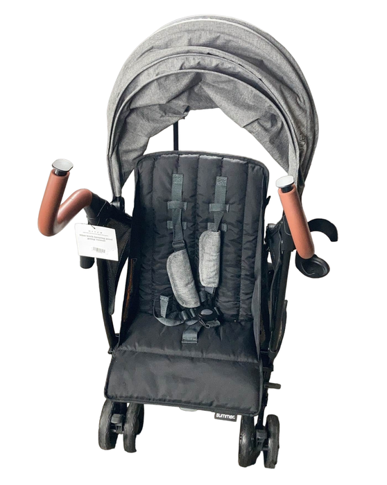 Summer Infant 3Dlite Tandem Convenience Stroller, 2023 Black