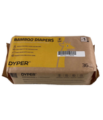 used DYPER Bamboo Diapers, Single Sleeve