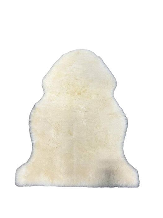 used Overland Shorn Sheepskin Baby Rug, Cream