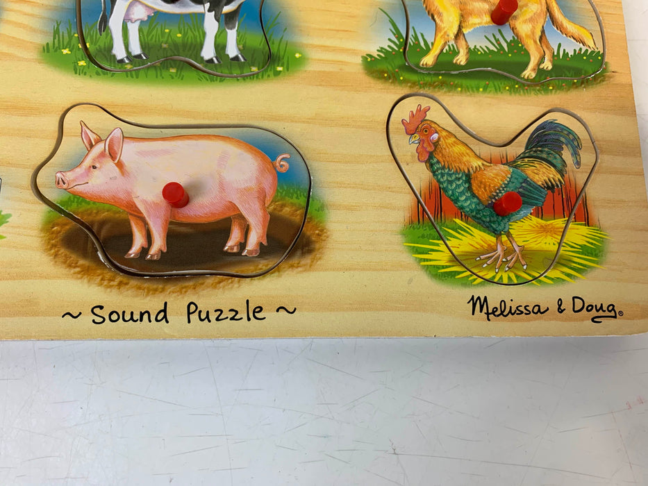 secondhand Melissa & Doug Wooden Puzzle