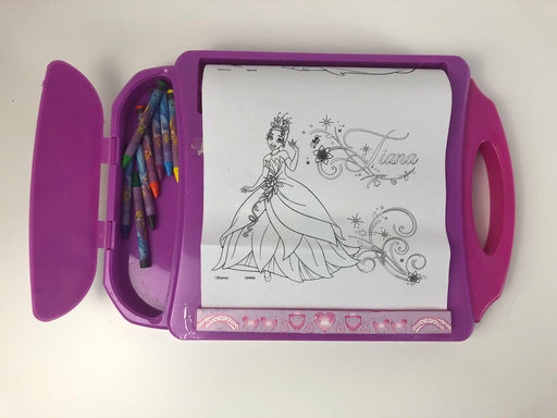 secondhand Disney Portable Rolling Paper Desk, Princesses