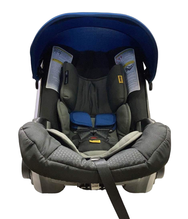 used Doona Infant Car Seat & Stroller Combo, 2022, Royal Blue