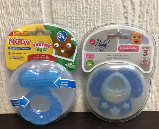 used BUNDLE Teething Toys, Nuby