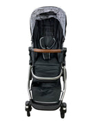 secondhand Mockingbird Single to Double Stroller, Silver with Penny Leather, Black , Windowpane, 2022