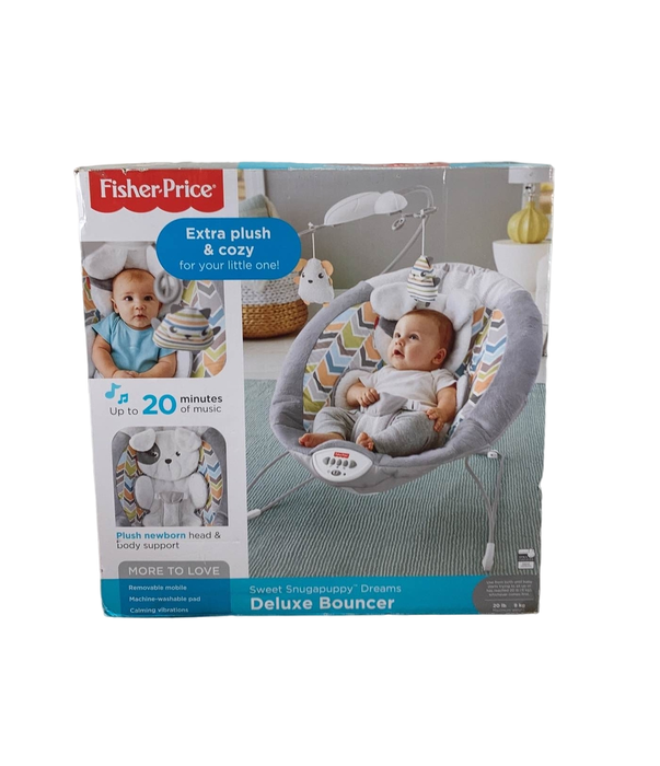 used Fisher Price Deluxe Bouncer, My Little Snugapuppy