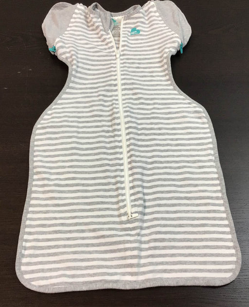 used Love To Dream Swaddle UP Original 1.0 Sleep Sack, Medium, Gey/White Stripe