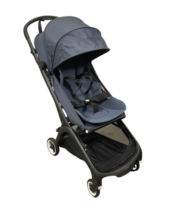 used Bugaboo Butterfly Stroller, 2022, Stormy Blue