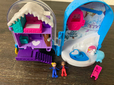 secondhand Polly Pocket Pocket World Snow Secret Compact