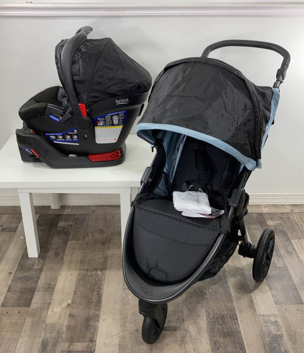 used Britax B-Free Travel System, 2019, Frost