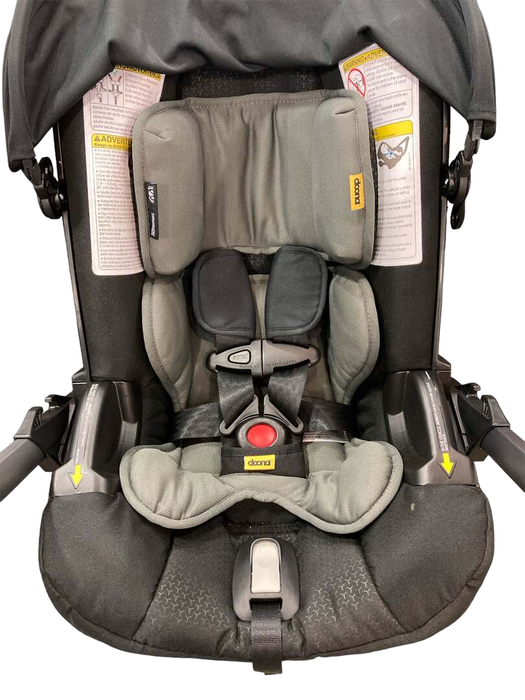 Doona Infant Car Seat & Stroller Combo, 2022, Nitro Black