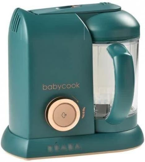 used Beaba Babycook Solo 4-in-1 Baby Food Maker, Pine Green