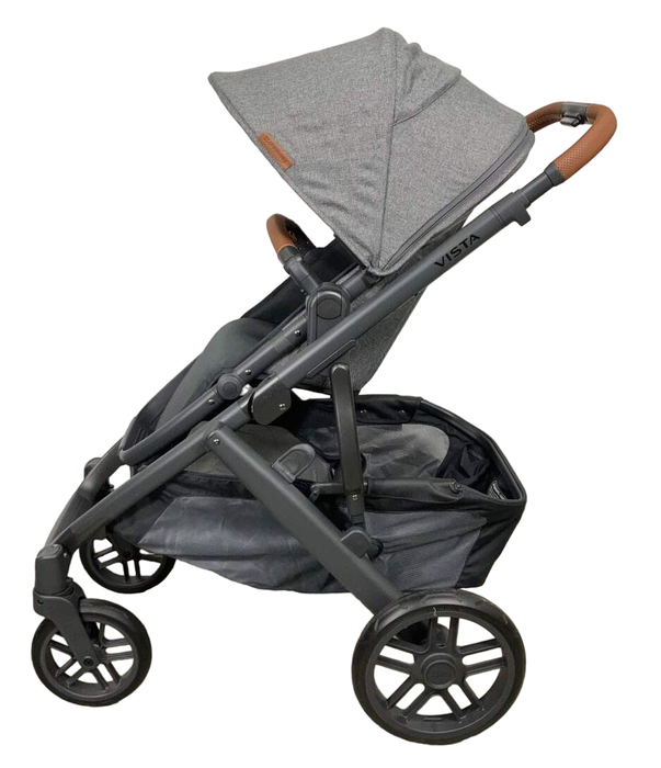 secondhand UPPAbaby VISTA V2 Stroller, 2022, Greyson (Charcoal Melange)