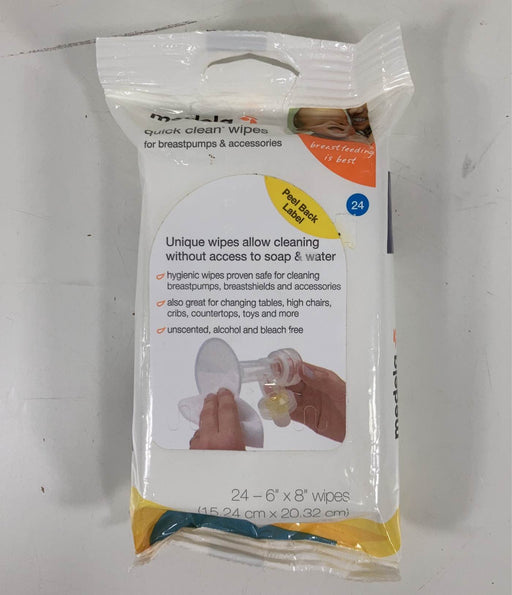 used Medela Quick Clean Wipes