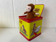 secondhand Schylling Curious George Jack In The Box