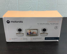 used Motorola VM50G-2 5-Inch Video Baby Monitor with 2 Cameras