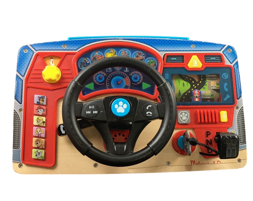 used Melissa & Doug Vroom & Zoom Interactive Wooden Dashboad