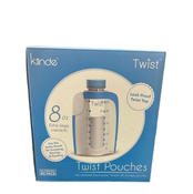 used Kiinde Twist Pouches, 8oz, 40 Pack