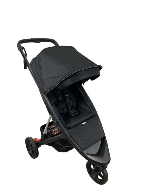 used Thule Spring Stroller, Black, Midnight Black, 2022