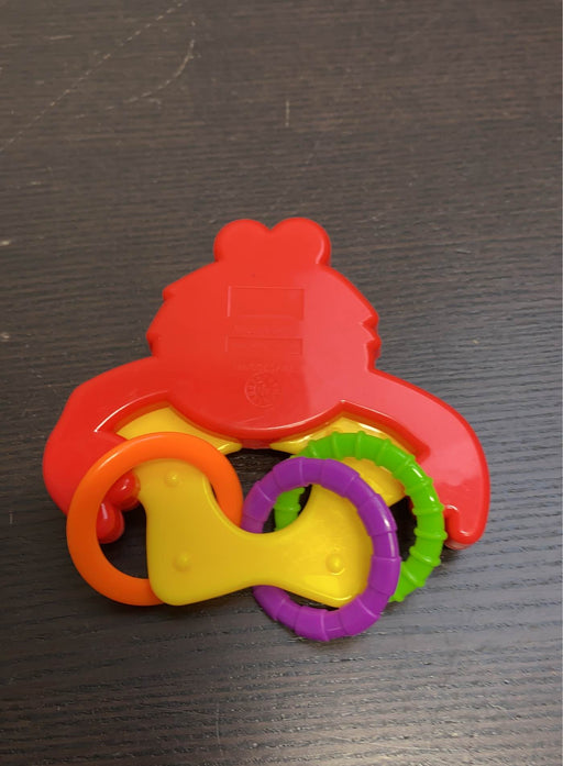 secondhand Sesame Street Elmo Rattle With Rings