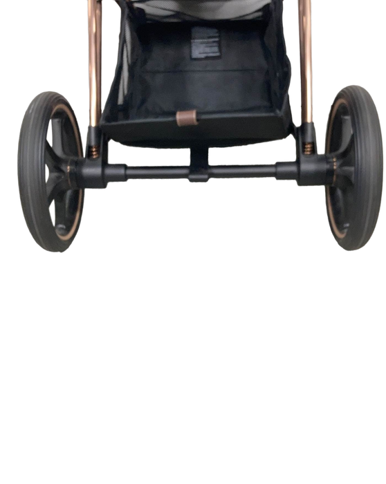 Cybex PRIAM Stroller, Deep Black, Rosegold, 2021