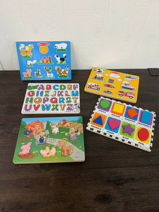 used BUNDLE Wooden Puzzles