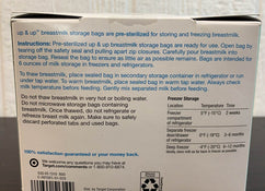 secondhand Up&Up Milk Storage Bags