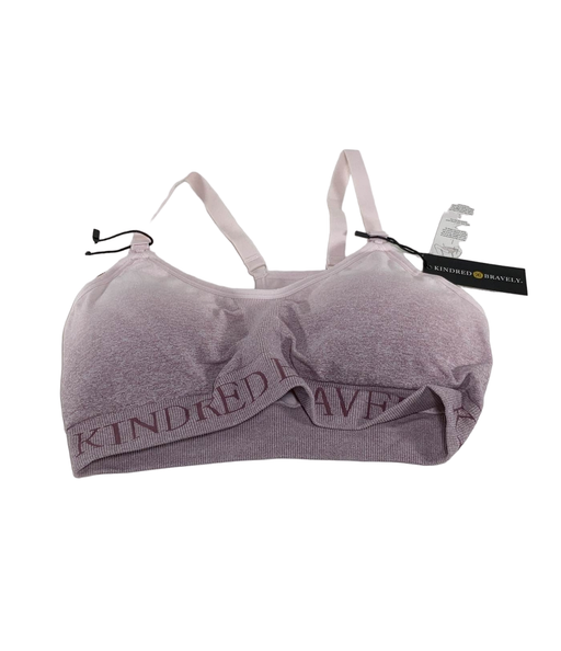 used Kindred Bravely Sublime Nursing Sports Bra, Regular, Small, Ombre Purple