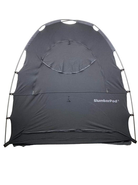 used SlumberPod 2.0 Sleep Canopy, Black/Gray