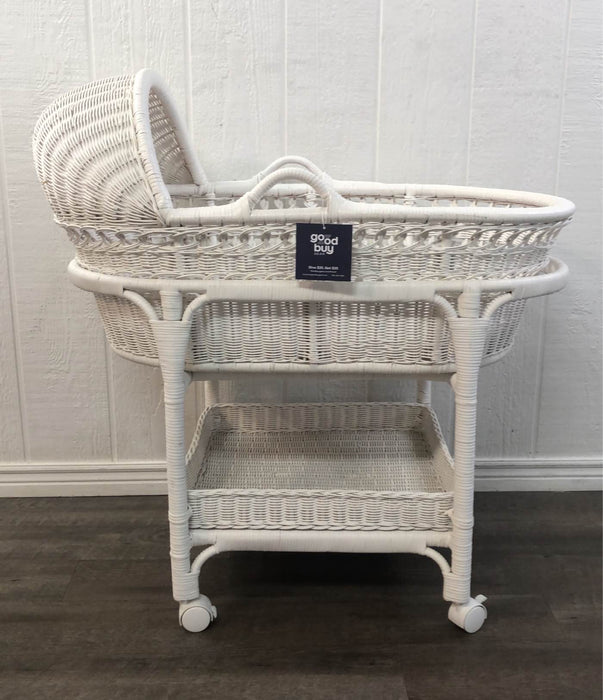 used Pottery Barn Kids Wicker Bassinet