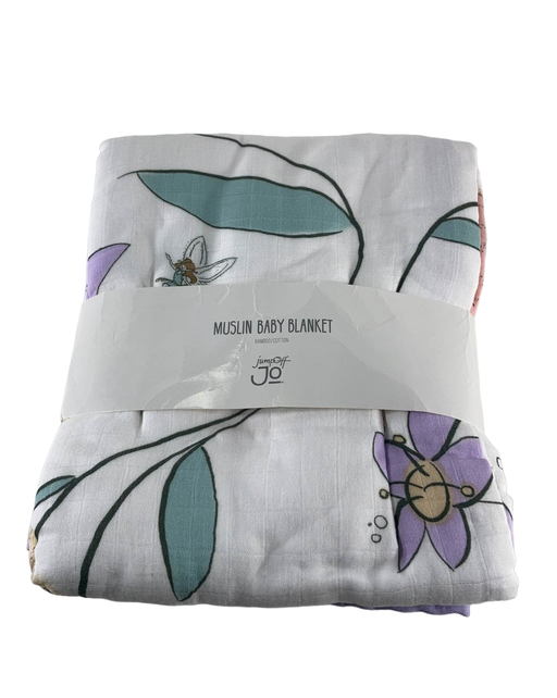 used JumpOff Jo Muslin Baby Blanket, Fairy Blossom