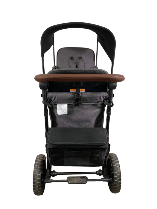 Wonderfold W2 Luxe Multifunctional Double Stroller Wagon, 2023, Charcoal Gray