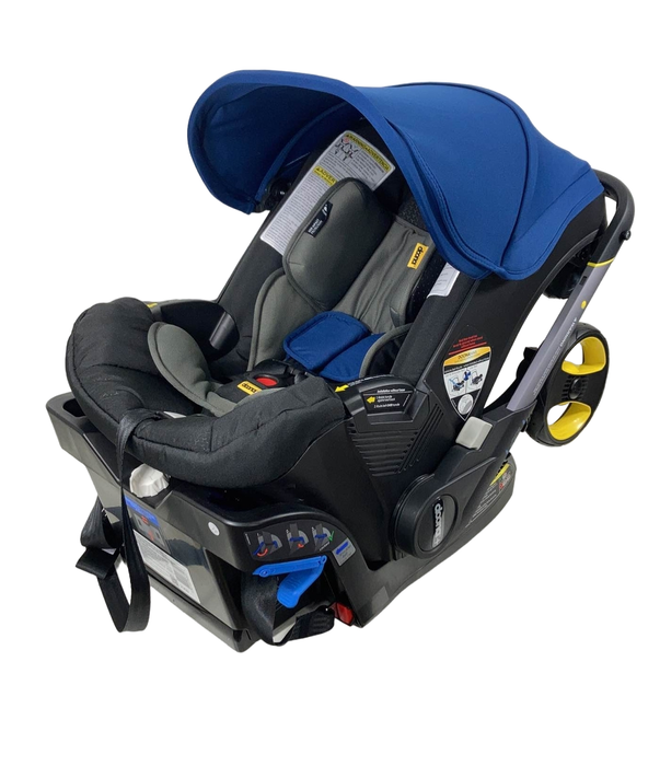 used Doona Infant Car Seat & Stroller Combo, 2022, Royal Blue