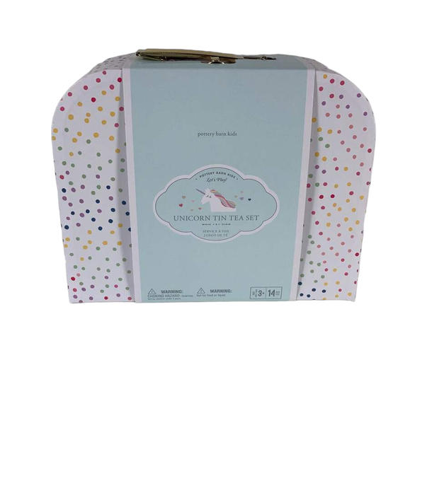 secondhand Pottery Barn Kids Rainbow Unicorn Tea Set