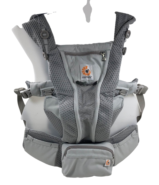 used Ergobaby Omni Breeze Baby Carrier, Pearl Grey- HIDDEN NEEDS PHOTOS 6/9