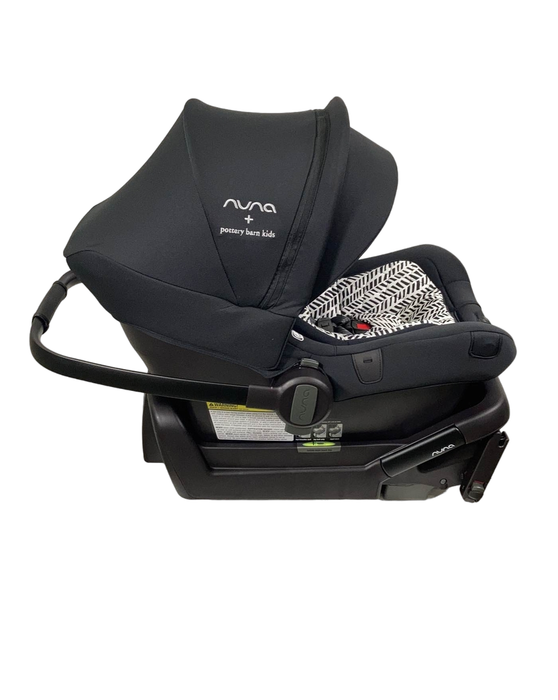 Nuna Pipa Lite LX Infant Car Seat, Broken Arrow Caviar, 2022