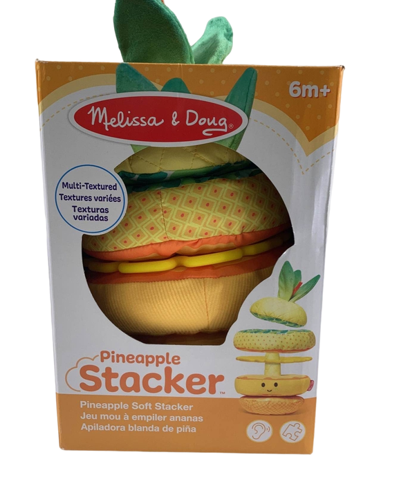 used Melissa & Doug Pineapple Soft Stacker