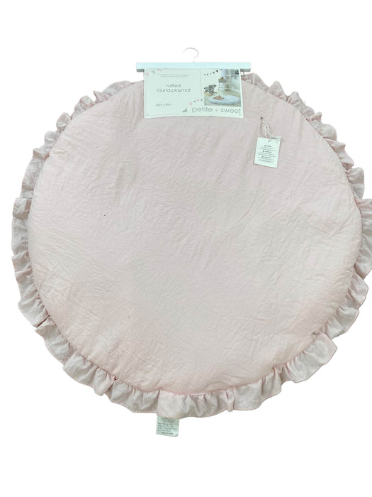 secondhand Petite + Sweet Round Ruffle Play Mat