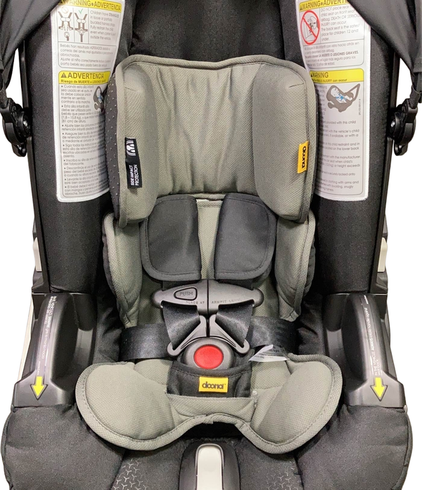 Doona Infant Car Seat & Stroller Combo, 2022, Nitro Black