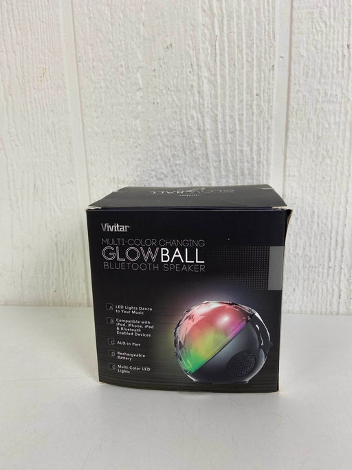 secondhand Vivitar Glow Ball Bluetooth Speaker