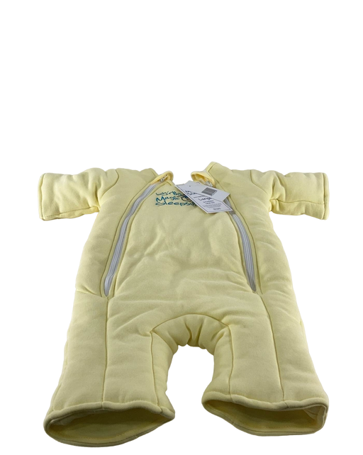 used Baby Merlin's Magic Sleepsuit, Large 6-9 Months, Cotton, Yellow