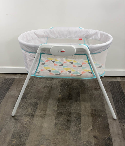 used Fisher Price Stow N’ Go Bassinet