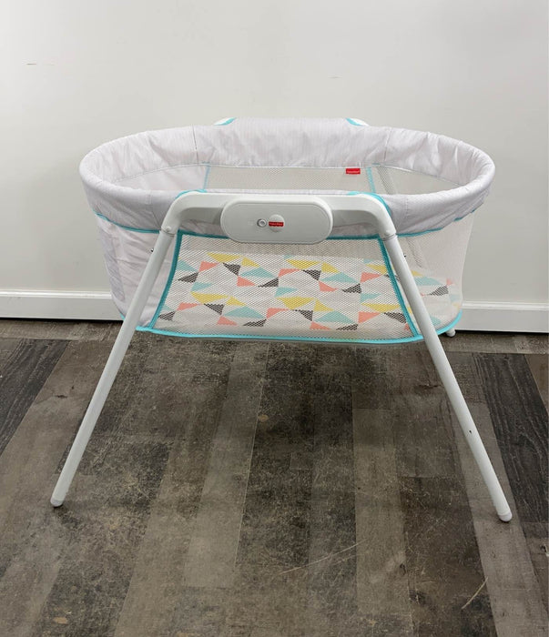 used Fisher Price Stow N’ Go Bassinet